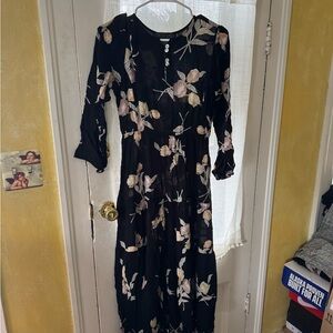 Christy Dawn River Dress in Night Tulip Size XS/S